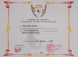 Titulaci&oacute;n Federaci&oacute;n Espa&ntilde;ola